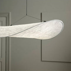 Modern Sculptural Paper Pendant Light