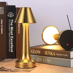 Luxury Cordless Mushroom Table Lamp