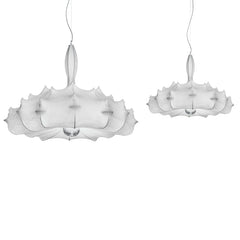 Zeppelin 1 White Pendant Light