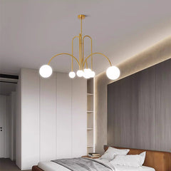 Modern Arch Globe Chandelier