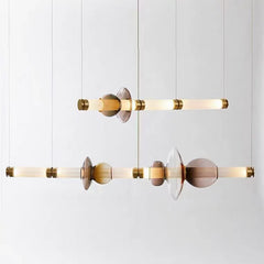 Luxury Orbital Glass Chandelier