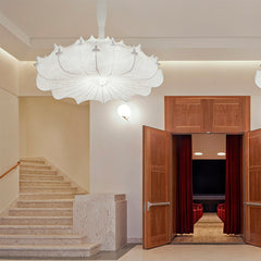 Zeppelin 1 White Pendant Light