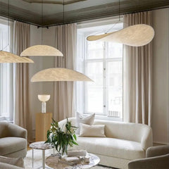 Modern Sculptural Paper Pendant Light