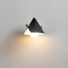 Modern Leather Cone Pendant  Light