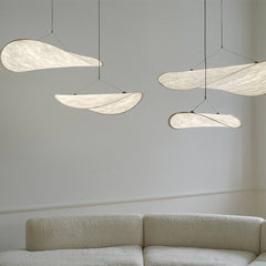 Tense White Pendant Light