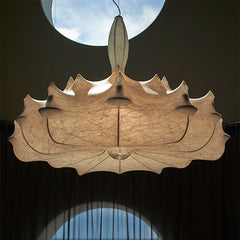 Zeppelin 1 White Pendant Light