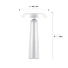 Modern Rechargeable LED Mushroom Table Lamp