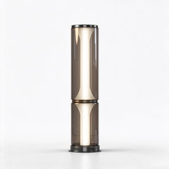 Modern Smoked Glass LED Floor Lamp