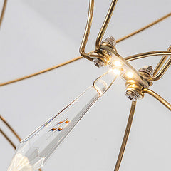 Modern Crystal Branch Chandelier