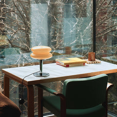 Modern Glass Bubble Table Lamp