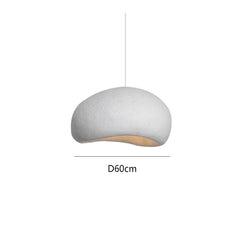 Modern Sculptural Resin Pendant Light