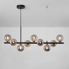 Modern Luxury Globe Linear Chandelier