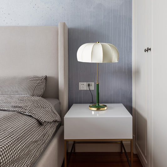Modern Fabric Dome Table Lamp