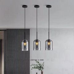 Modern Glass Pendant Light