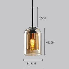 Modern Glass Pendant Light