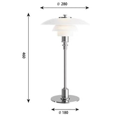 Modern Glass Table Lamp