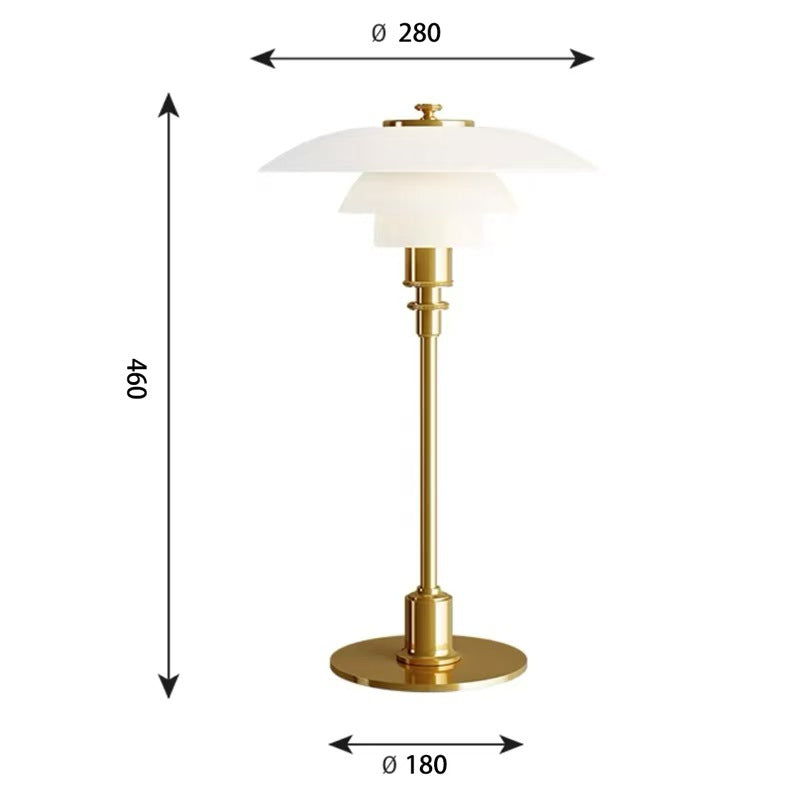 Modern Glass Table Lamp